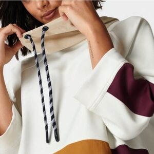 NWT SWEATY BETTY Mix It Up Colorblock Sweatshirt XL